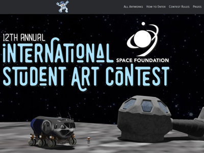 Художественный конкурс космического фонда Жить, работать и играть на Луне 1