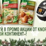 Новогодняя акция Knorr